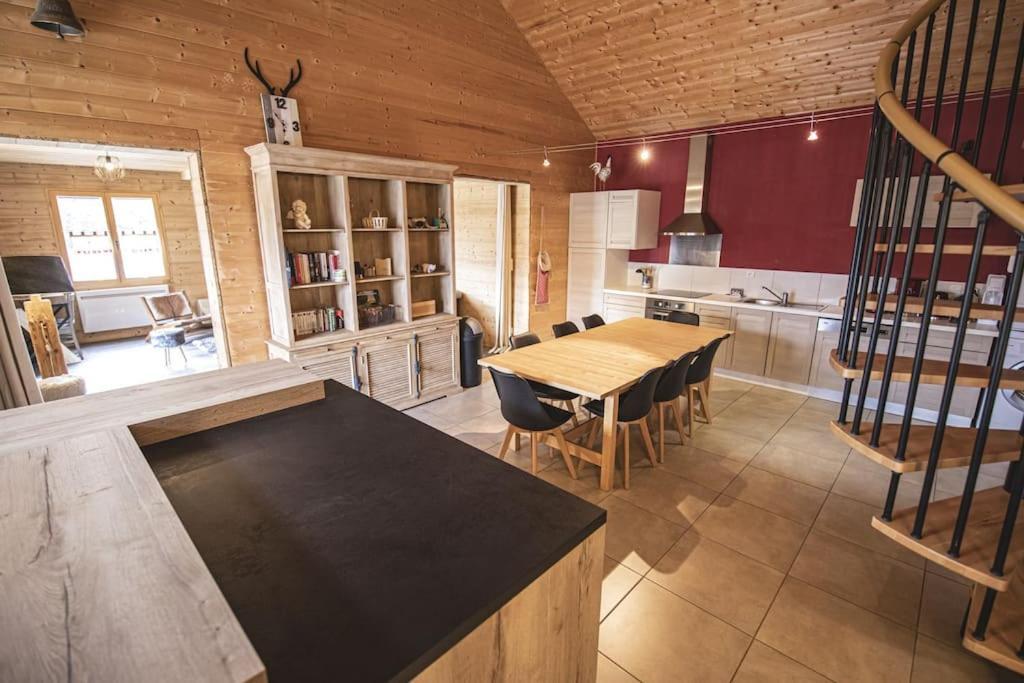Gite Jura Mina Chalet Au Milieu De La Nature Villa Ney Ngoại thất bức ảnh